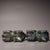 Pair of Antique Bronze Ram Vessels With Gold and Silver Inlay, 3800g Total For Sale In Los Angeles - Image 6 of 10