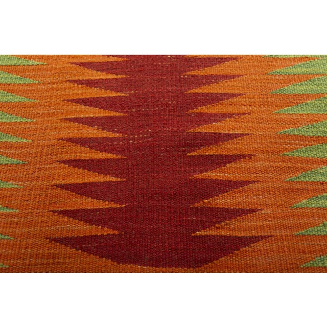 2000 - 2009 Handwoven Wool Kilim Rug, 2000 For Sale - Image 5 of 9