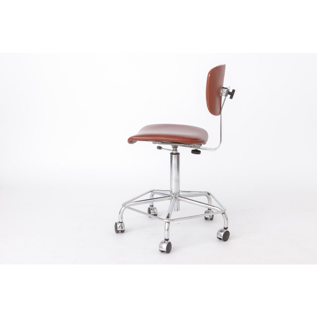 Vintage Chrome Swivel Chair by Bremshey & Co., Germany, 1980s For Sale - Image 3 of 10