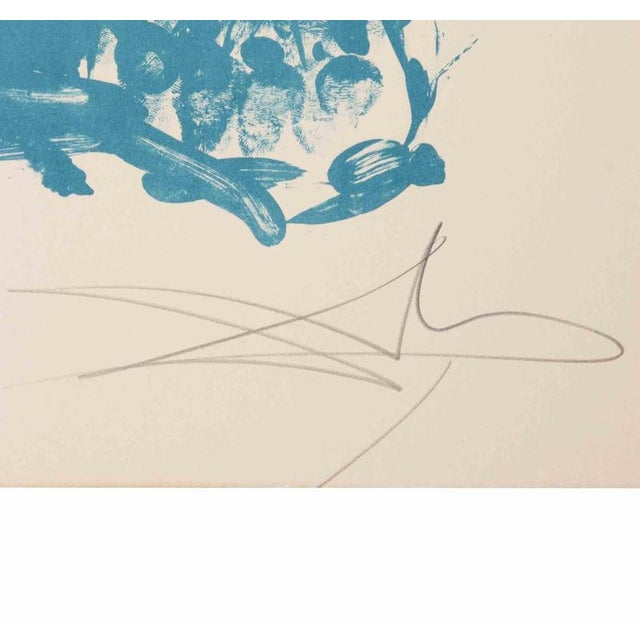 Old Age (Alter) is an artwork realized by Salvador Dalì. Lithograph on Arches-Velin (watermark), 1973. Signed and...