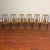 Set of six vintage high-back dining chairs (four side chairs and two armchairs), made in the U.K. by Nathan Furniture...