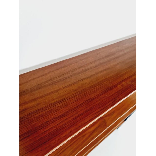 Brown Vintage Teak Library Book Shelf-System by Jussi Peippo for Asko, 1960s For Sale - Image 8 of 12