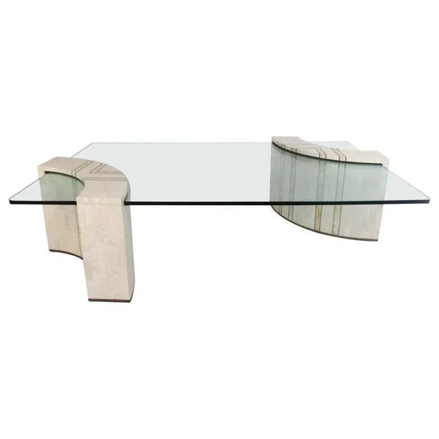 Vintage Casa Bique by Robert Marcius Tessellated Stone Coffee Table For Sale - Image 11 of 11