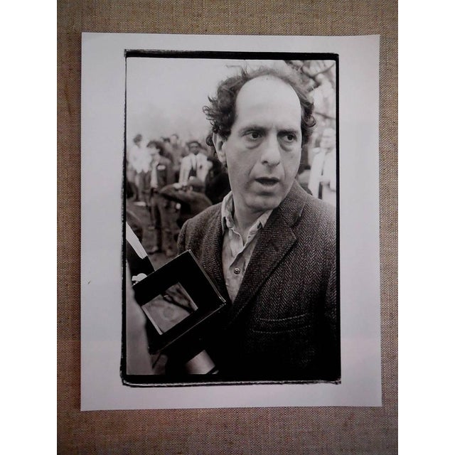 Fred McDarrah, Vintage Silver Gelatin Photograph Robert Frank, 1967 For Sale