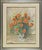 Italian Artist, Flower Vase, Late 20th Century, Oil Painting, Framed For Sale