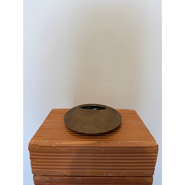 Ceramic Mid-Century Brazilian Modern Ceramic Flying Saucer Ashtray or Catchall, 1960s For Sale - Image 7 of 12