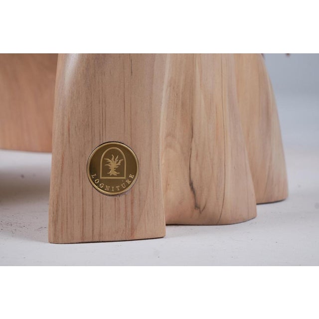 Contemporary Sculptural Coffee Table by Logniture For Sale - Image 3 of 18