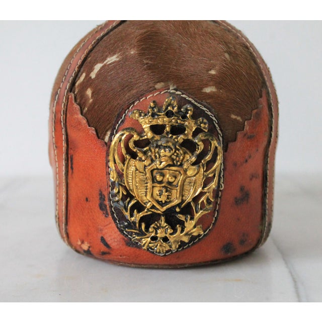 Vintage Leather Wrapped Decanters S/3 For Sale In Milwaukee - Image 6 of 16