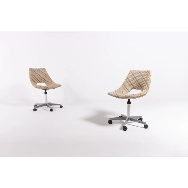 Set of Italian Desk Chairs by Augusto Bozzi for Saporiti, 1970s For Sale - Image 10 of 10