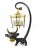 A charming Austrian desk thermometer, consisting of a nice cow figurine and a lantern-shaped thermometer. A very humorous...