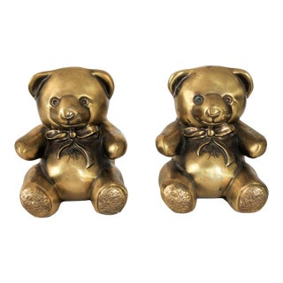 Teddy Bear Bookends For Sale