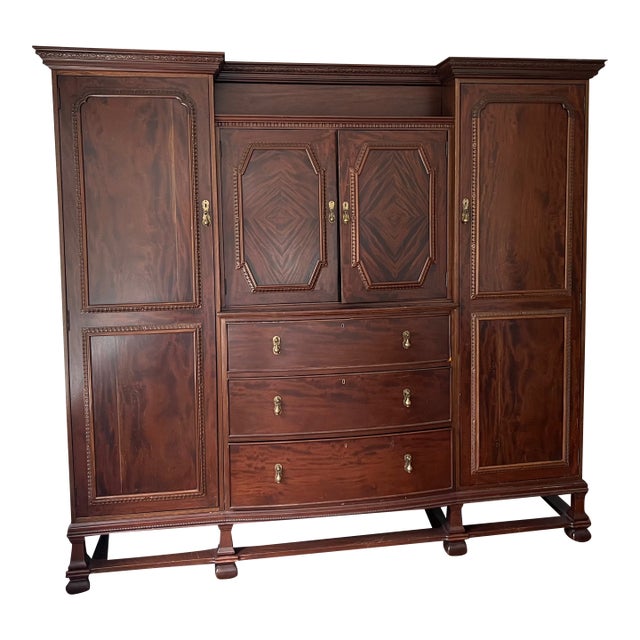 Mid 19th Century Wardrobe British For Sale