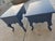 Late 20th Century Late 20th Century Royal Blue Solid Wood Nightstands/End Tables, 2 Pieces For Sale - Image 5 of 5