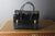Animal Skin Black Leather Hermes Drag Bag by Hermès for Hermès, Unkns For Sale - Image 7 of 18