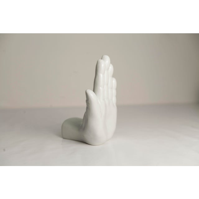 Left-Handed Ceramic Bookend or Decoration, 1980s For Sale - Image 10 of 11