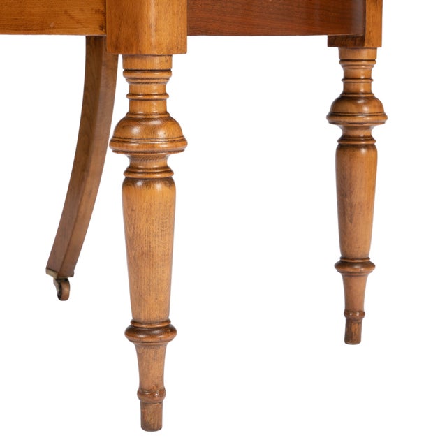 Austrian Biedermeier Beechwood and Mahogany Klismos Side Chair, Circa 1830 For Sale - Image 11 of 14