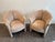 Beige 1980s Postmodern Vintage Weiman Split Chairs - A Pair For Sale - Image 8 of 11