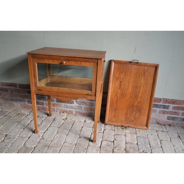 Art Deco Tea Table in Oak For Sale - Image 4 of 9