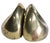 Metal Mid 20th Century Brutalist Ben Seibel for Jenfredware Bookends For Sale - Image 7 of 15