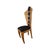 Deco Line Chair in Birch Root and Black Fabric, 1980s For Sale - Image 4 of 7