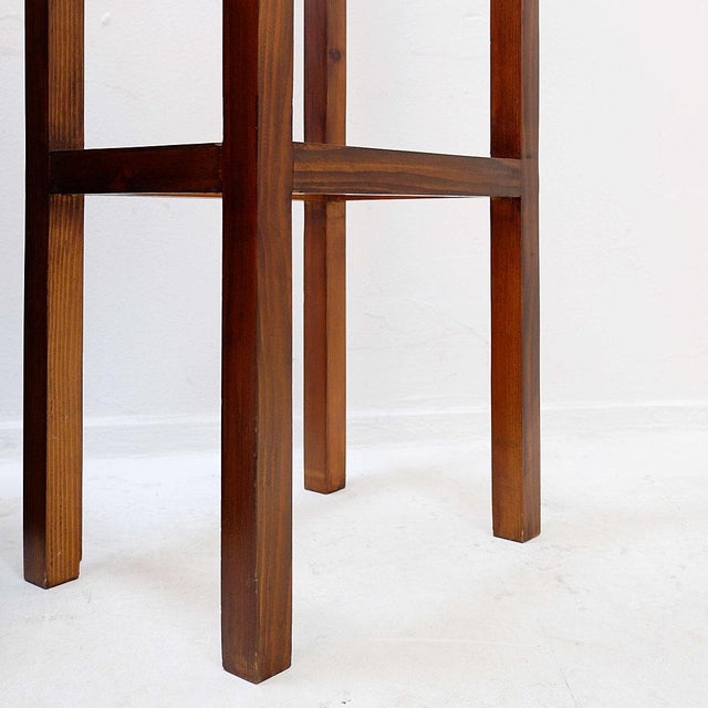 Wooden Bar Cabinet with Marquetry Details, 2010s For Sale - Image 12 of 16
