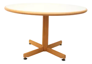 Vintage Round Dining Table by Bruno Rey for Kusch and Co, 1970s