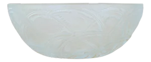 Vintage 1933 Lalique French Clear & Frosted Glass 'Pinsons' Bowl by Rene Lalique