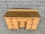 Tan Antique Scrubbed Pine Nine Drawer Buffet For Sale - Image 8 of 11