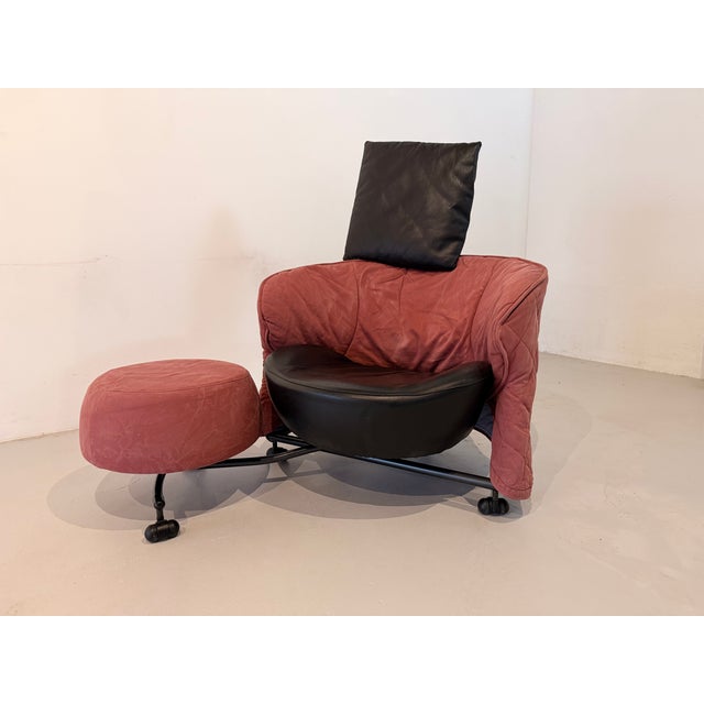 Girotonda Lounge Chair by Francesco Binfare for Cassina, 1980s For Sale - Image 11 of 11