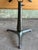 Dark Green Antique Industrial Drafting Table on Swivel Cast Iron Pedestal Base W/Restored Top For Sale - Image 8 of 12