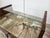 Mid-Century Mahogany Nightstands with Double Glass Tops, 1960, Set of 2 For Sale - Image 9 of 18