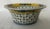 1970s Blue and Yellow Reticulated Basket Bowl For Sale In Atlanta - Image 6 of 7