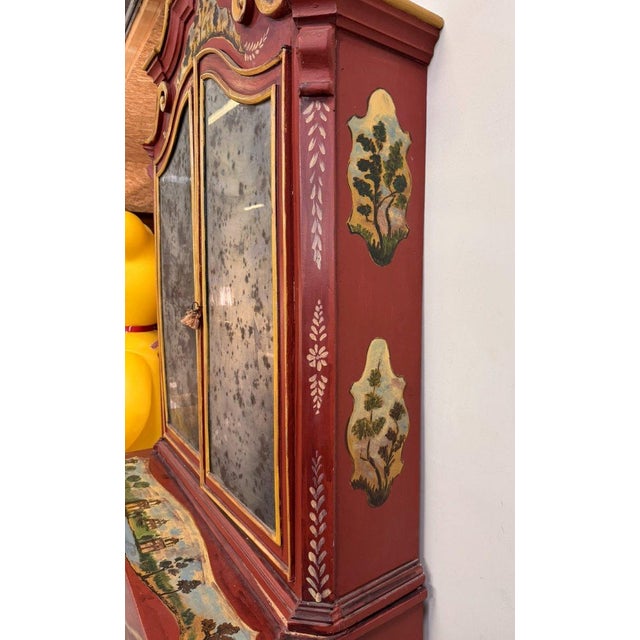 Louis XV Venetian Lacquered Wood Cabinet For Sale - Image 4 of 7