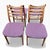 Contemporary Mid-Century Teak Ladder-Back Dining Chairs, 1960s, Set of 4 For Sale - Image 3 of 7