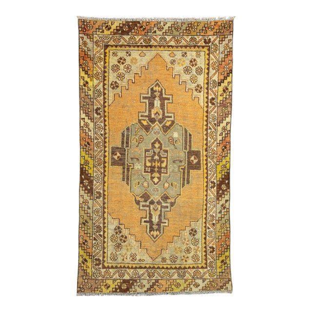 Turkish Vintage Rug 3'3" x 5'10" #19811 For Sale