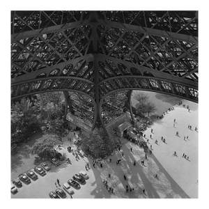 'Eiffel Tower Leg' Unframed Archival Pigment Print
