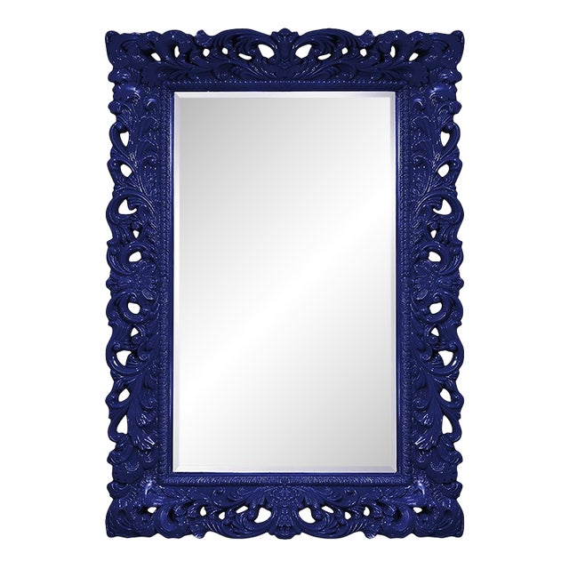 Barcelona Mirror - Glossy Navy For Sale