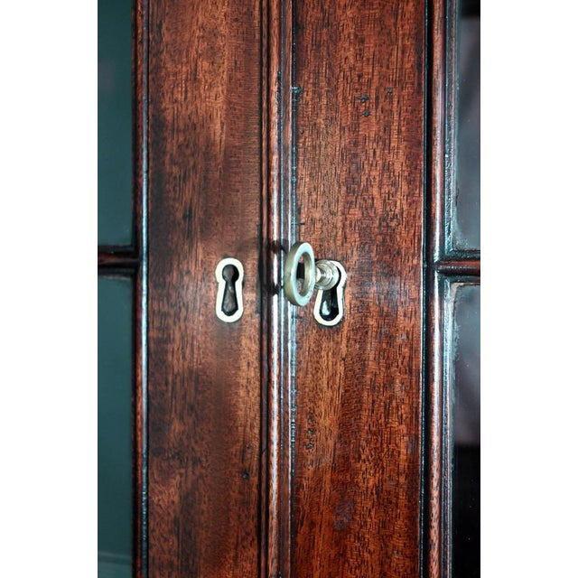 Mahogany Bookcase Cabinet, England, 1900s For Sale - Image 10 of 18