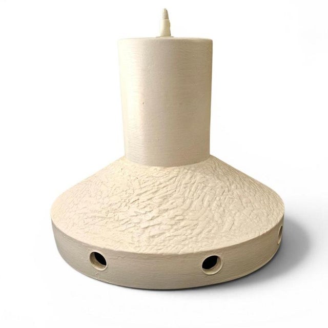 Matte Glazed Ceramic Hanging Lamp, 1970s For Sale - Image 11 of 18
