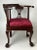 Chippendale Early 20th Century Chippendale Mahogany Childs Corner Chair With Claw & Ball Feet For Sale - Image 3 of 11