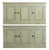 English Pair of 20th Century Painted Sideboards For Sale
