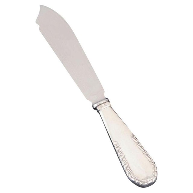 Metal Cake Knife in Silver and Stainless Steel with Viking Pattern by Georg Jensen, 1924 For Sale - Image 7 of 7