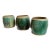 Vintage Green / Turquoise Ceramic Pot For Sale - Image 4 of 7