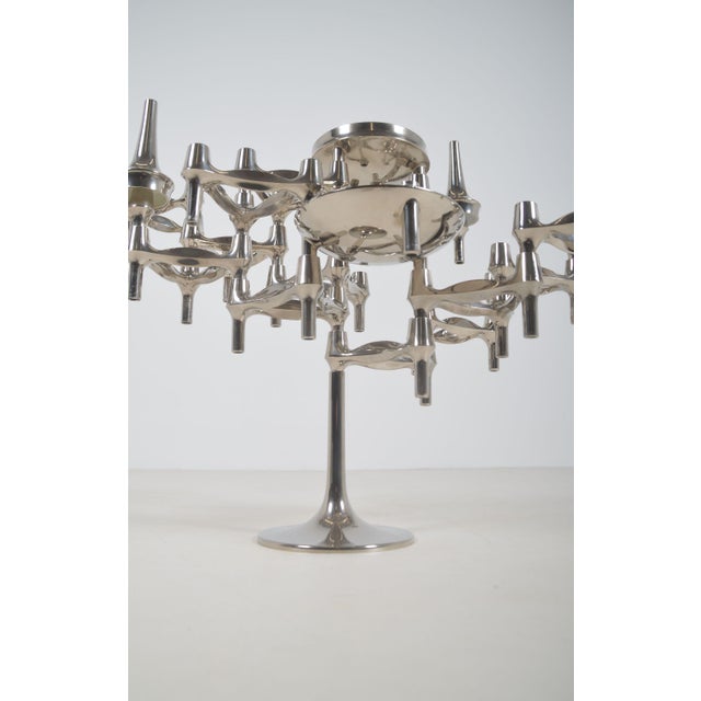 Footed Candlesticks by Hans Nagel for BMF, 1974, Set of 21 For Sale - Image 6 of 13