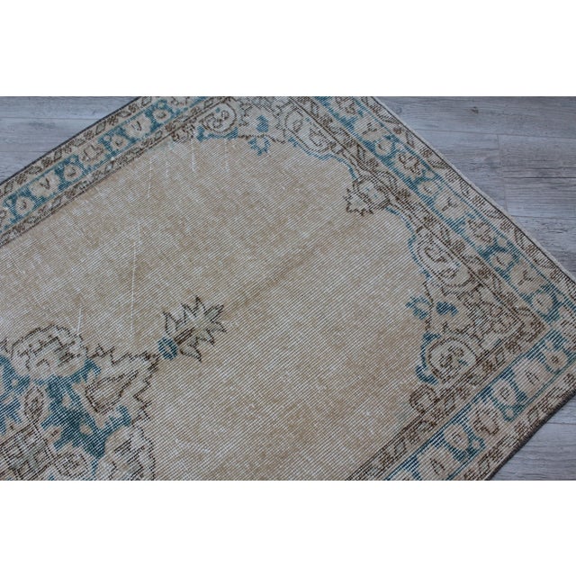 Vintage Turkish Area Rug - 40"x73.5" For Sale - Image 9 of 13