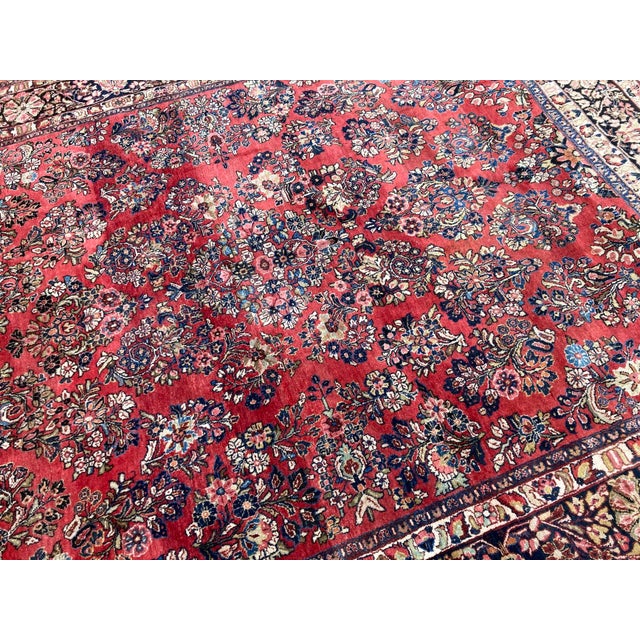Vintage Sarouk Rug, 1920s For Sale - Image 11 of 18