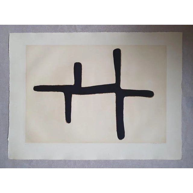 1970s Conrad Marca-Relli, Composition 15, 1977, Mixed Media on Guarro Paper For Sale - Image 5 of 6