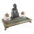 French Bronze Inkwell Desk Set by Susse Freres For Sale
