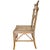 Silver Mid-Century Hollywood Regency Bamboo & Rattan Pagoda Writing Desk and Chair Set - 2 Piece For Sale - Image 8 of 11