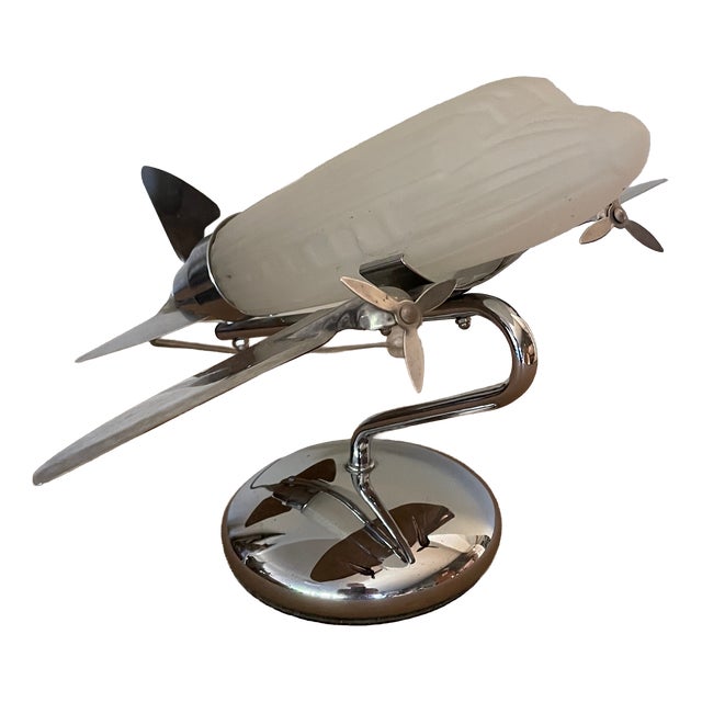 Airplane Lamp by Sarsaparilla, 1970s For Sale